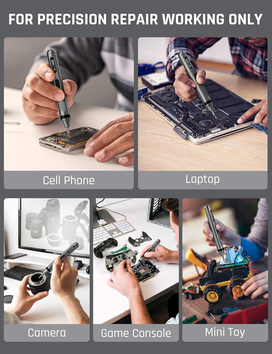 🔥 52-in-1 Mini Electric Screwdriver Kit | 48 Magnetic Bits⚡3s Quick-Change🌟【Tech Repair Pro】Cordless Precision Tool for Phone, Laptop, Watch & Camera Fixing 🔥 52-in-1 Mini Electric Screwdriver Kit | 48 Magnetic Bits⚡3s Quick-Change🌟【Tech Repair Pro】Cordless Precision Tool for Phone, Laptop, Watch & Camera Fixing